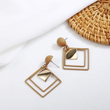 Load image into Gallery viewer, Fashion Statement Earrings 2019 Big Geometric Round Earrings For Women Hanging Dangle Earrings Drop Earing Modern Female Jewelry
