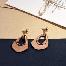 Load image into Gallery viewer, Fashion Statement Earrings 2019 Big Geometric Round Earrings For Women Hanging Dangle Earrings Drop Earing Modern Female Jewelry