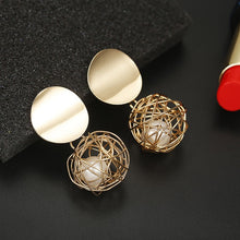 Load image into Gallery viewer, Fashion Statement Earrings 2019 Big Geometric earrings For Women Hanging Dangle Earrings Drop Earing modern Jewelry
