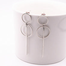 Load image into Gallery viewer, Fashion Statement Earrings 2019 Big Geometric Round Earrings For Women Hanging Dangle Earrings Drop Earing Modern Female Jewelry
