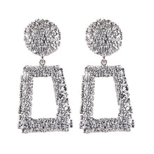 Load image into Gallery viewer, Fashion Statement Earrings 2019 Big Geometric Round Earrings For Women Hanging Dangle Earrings Drop Earing Modern Female Jewelry
