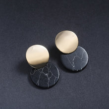 Load image into Gallery viewer, Fashion Statement Earrings 2019 Big Geometric Round Earrings For Women Hanging Dangle Earrings Drop Earing Modern Female Jewelry
