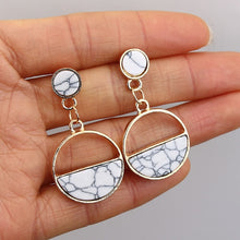 Load image into Gallery viewer, Fashion Statement Earrings 2019 Big Geometric Round Earrings For Women Hanging Dangle Earrings Drop Earing Modern Female Jewelry
