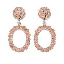 Load image into Gallery viewer, ALIUTOM Fashion Statement Earrings Big Metal Geometric Pendant Earrings For Women Hanging Dangle Earrings Drop Earing Bohemian
